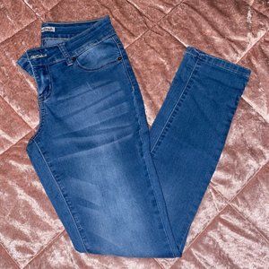 Silver Crush Skinny Jeans